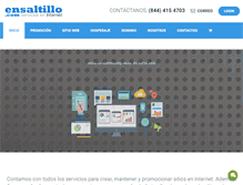 Tablet Screenshot of ensaltillo.com